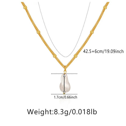 Elegant Heart Shape Copper Plating Inlay Zircon Pendant Necklace