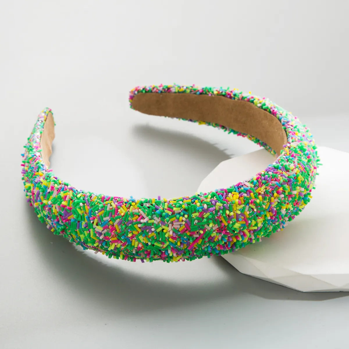 Elegant Irregular Arylic Cloth Hair Band