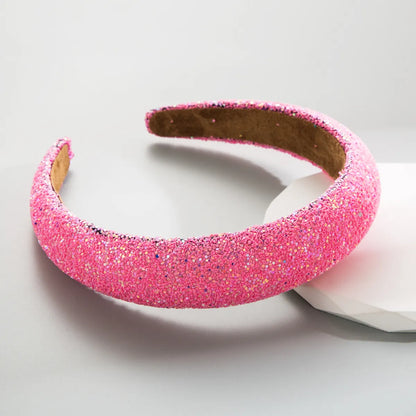 Elegant Irregular Arylic Cloth Hair Band