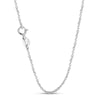 Elegant Lady Cross Sterling Silver Zircon Pendant Necklace In Bulk