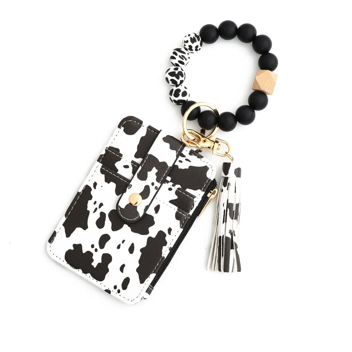 Elegant Lady Simple Style Solid Color Silica Gel Women'S Bag Pendant Keychain