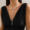 Elegant Lady Streetwear Geometric CCB Imitation Pearl Wholesale Pendant Necklace