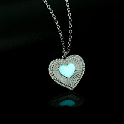 Elegant Lady Streetwear Heart Shape Zinc Alloy Wholesale Pendant Necklace