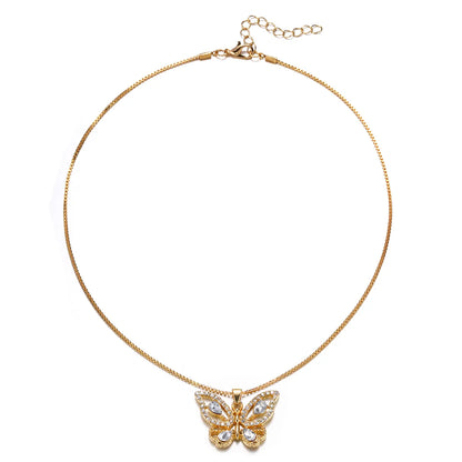 Elegant Luxurious Butterfly Alloy Wholesale Necklace