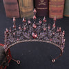 Elegant Oval Crown Alloy Rhinestone Inlay Artificial Crystal Crown 1 Piece