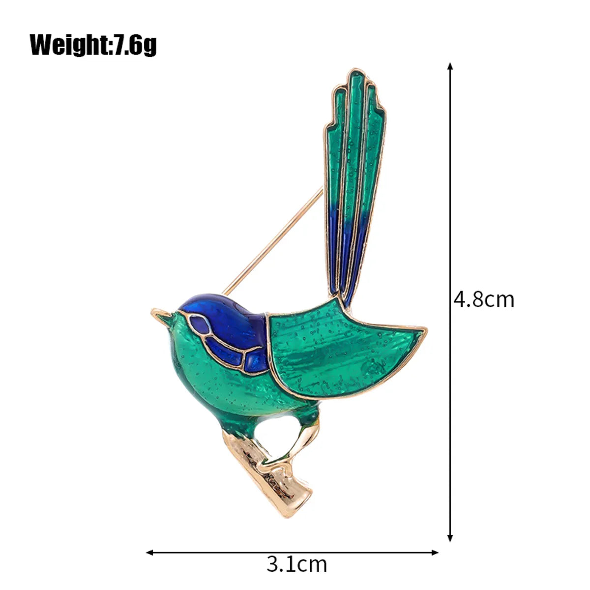 Elegant Retro Animal Alloy Rhinestones Unisex Brooches