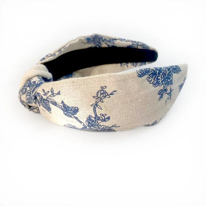 Elegant Retro Flower Cloth Hair Band