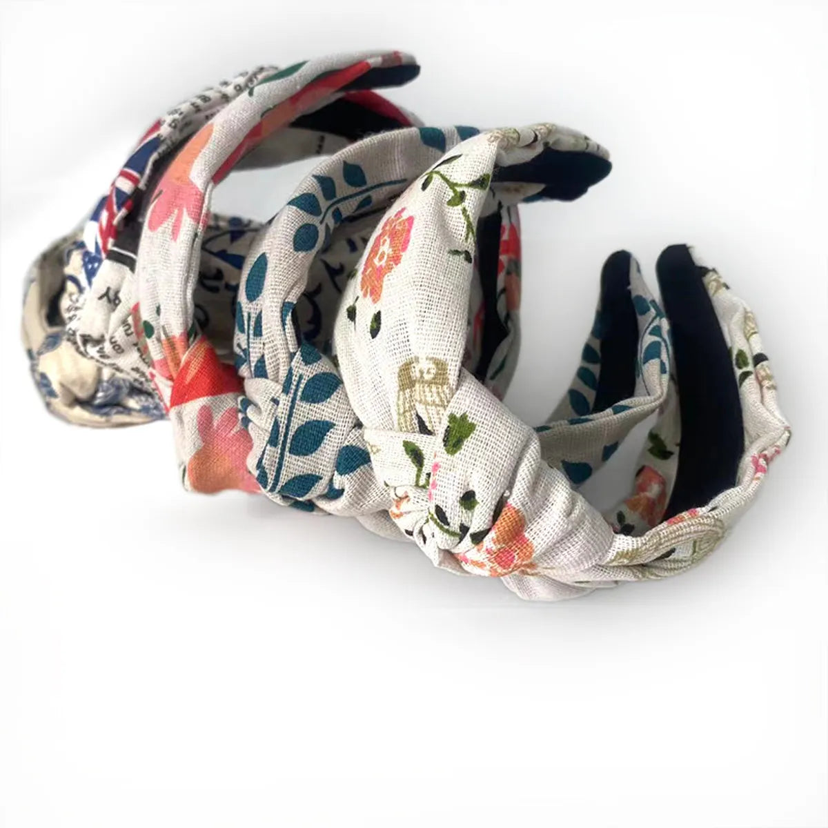 Elegant Retro Flower Cloth Hair Band