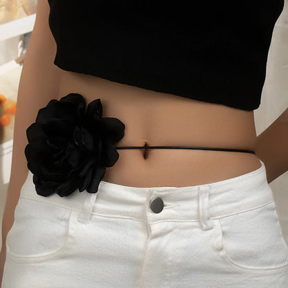 Elegant Retro Sexy Flower Cloth Women's Choker