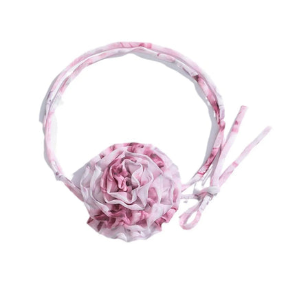 Elegant Rose Cloth Women's Choker