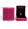 Elegant Rose Flannel Jewelry Boxes