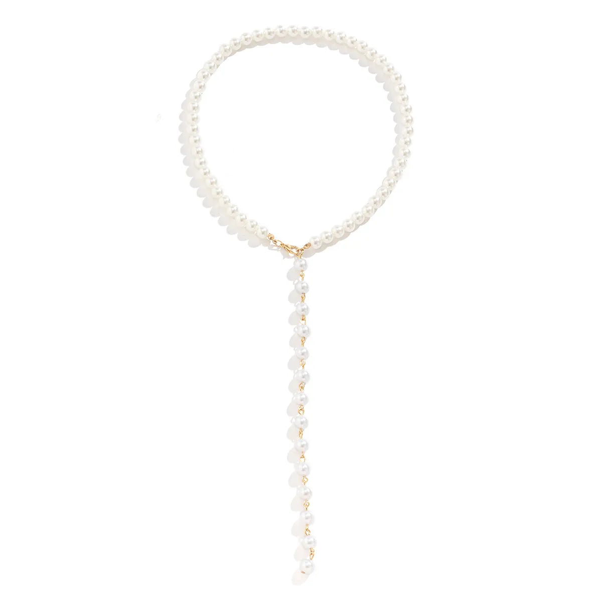 Elegant Sexy Geometric Artificial Pearl Wholesale Necklace