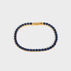 Elegant Shiny Round 201 Stainless Steel 18K Gold Plated Zircon Bracelets In Bulk