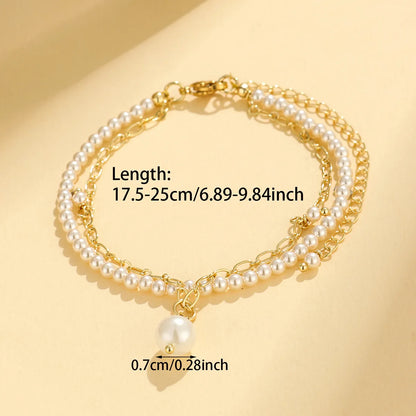 Elegant Simple Style Classic Style Smiley Face Deer Gold Plated Arylic Copper Alloy Wholesale Bracelets