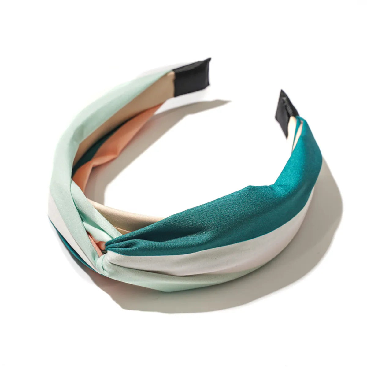 Elegant Simple Style Color Block Cloth Printing Hair Band