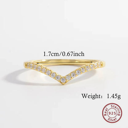 Elegant Simple Style Color Block Sterling Silver Plating Inlay Zircon 14k Gold Plated Rose Gold Plated White Gold Plated Rings