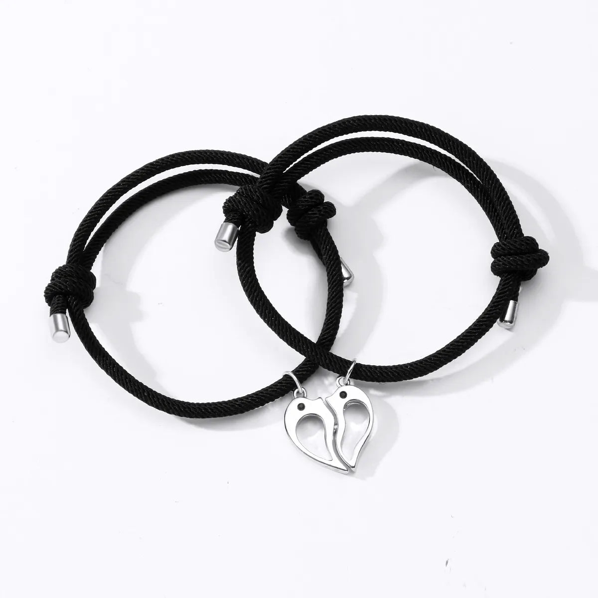 Elegant Simple Style Dolphin Alloy Plating Valentine's Day Couple Bracelets