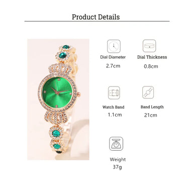 Elegant Simple Style Geometric Horseshoe Buckle Quartz Women'S Watches