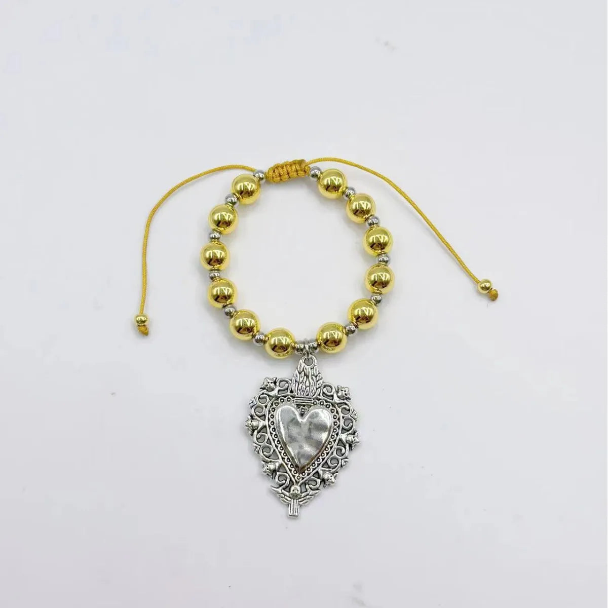 Elegant Simple Style Heart Shape Alloy Wholesale Bracelets