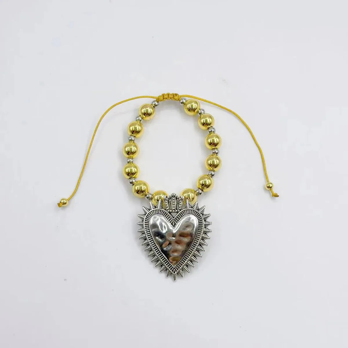 Elegant Simple Style Heart Shape Alloy Wholesale Bracelets