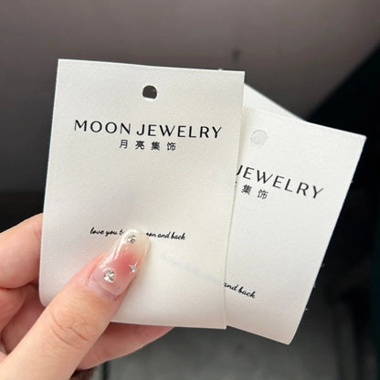 1 Piece Elegant Simple Style Daily Date Letter Earring Card