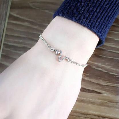 Elegant Simple Style Lightning Alloy Women's Bracelets