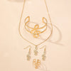 Elegant Simple Style Notes Iron Zinc Alloy Women'S Jewelry Set