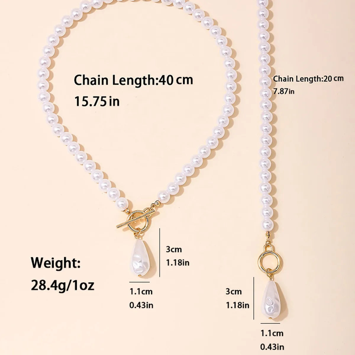 Elegant Simple Style Pearl Alloy Plastic Zinc Women's Jewelry Set