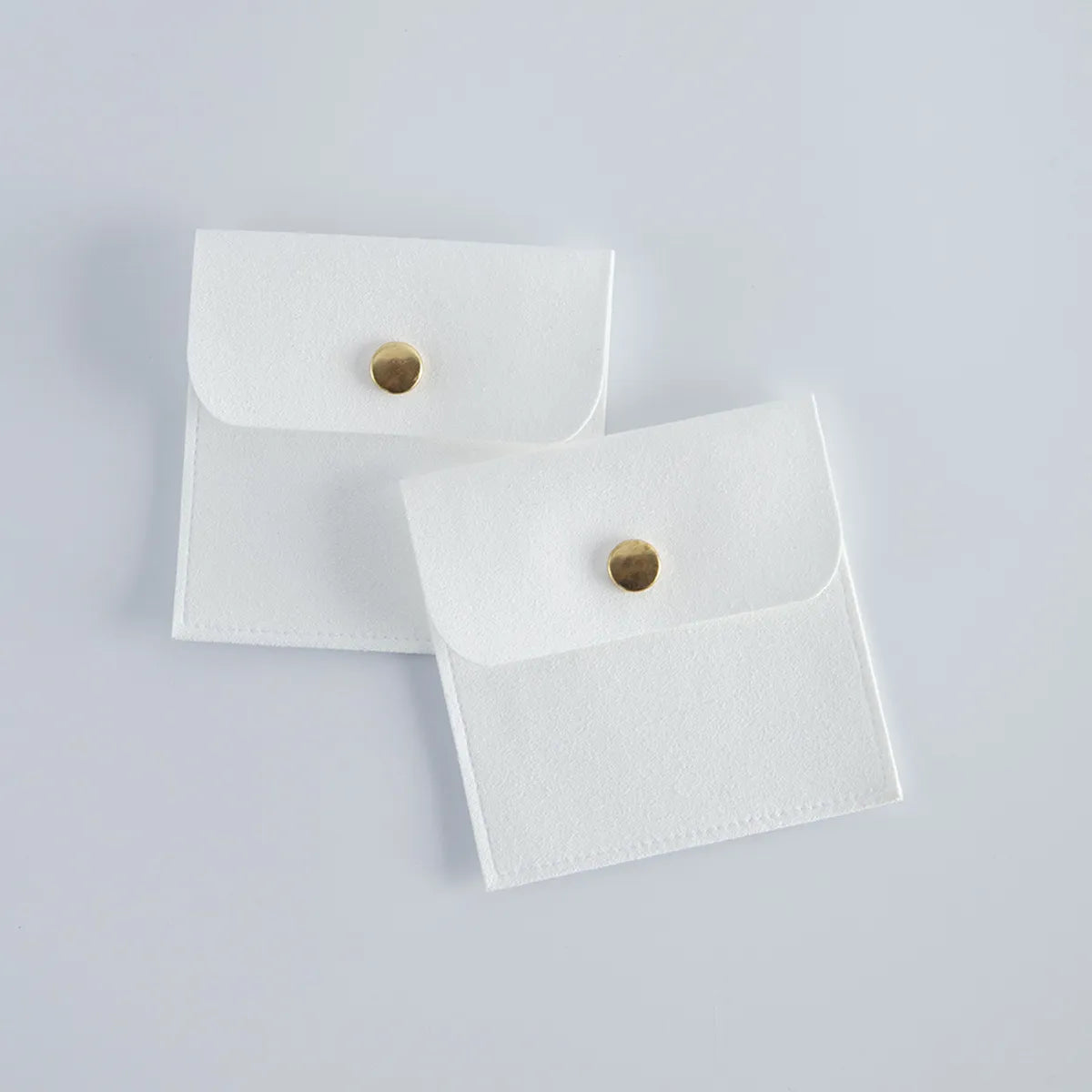 Elegant Simple Style Solid Color Flannel Jewelry Packaging Bags