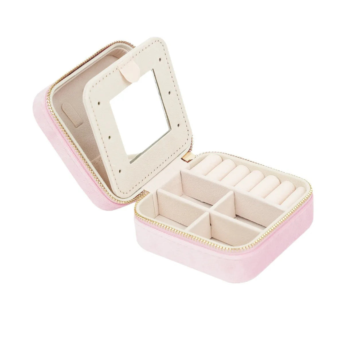 Elegant Simple Style Solid Color Jewelry Boxes