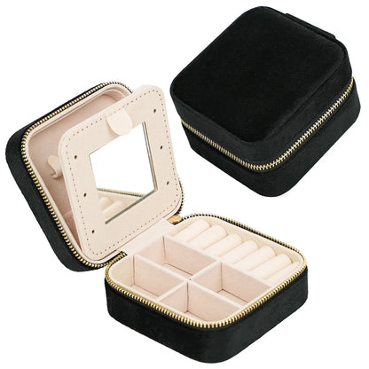 Elegant Simple Style Solid Color Jewelry Boxes