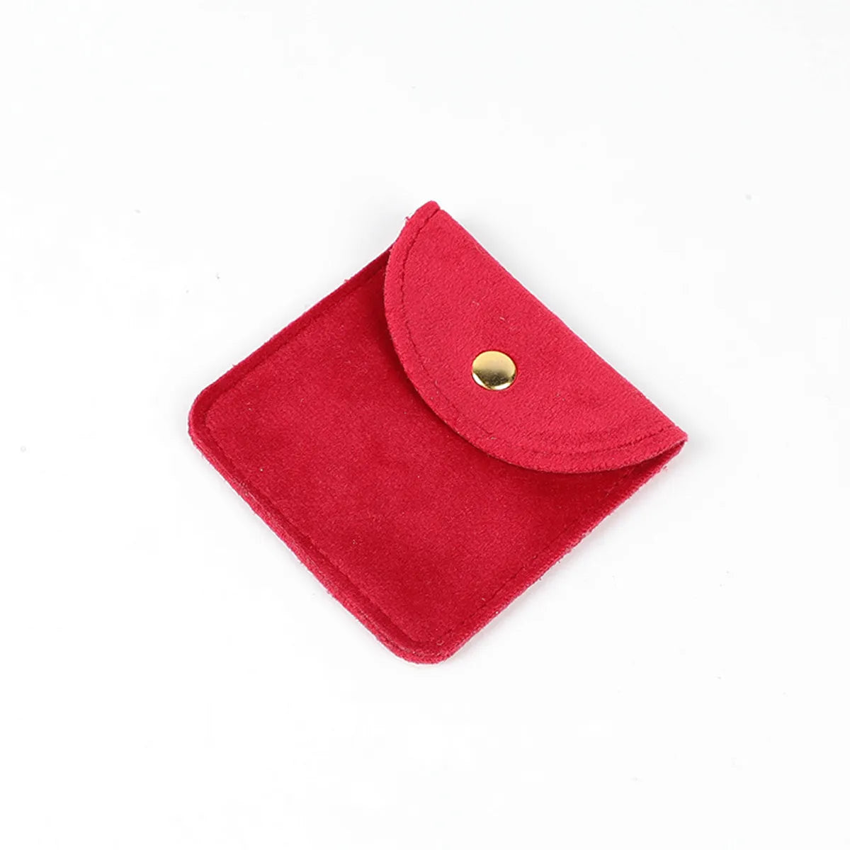 Elegant Solid Color Cloth Jewelry Packaging Bags