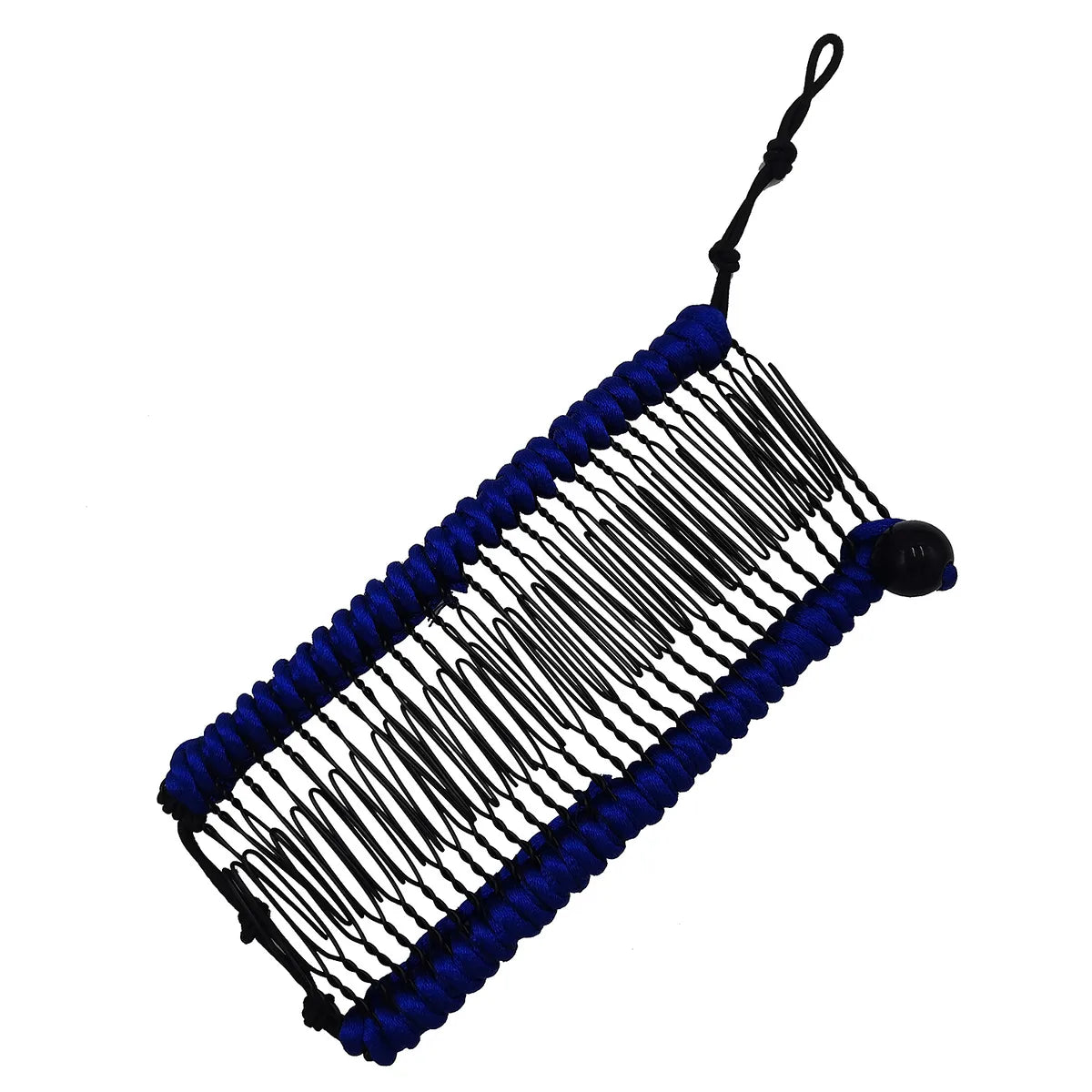 Elegant Solid Color Metal Insert Comb