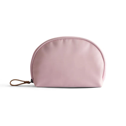 Elegant Solid Color Nylon Shell Makeup Bags