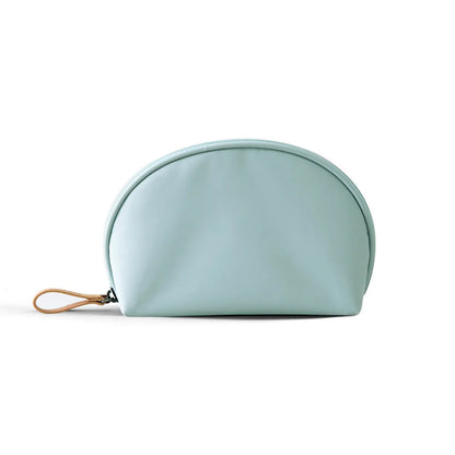 Elegant Solid Color Nylon Shell Makeup Bags