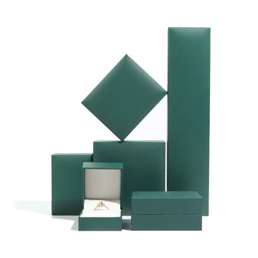 Elegant Solid Color Paper Flannel Wholesale Jewelry Boxes