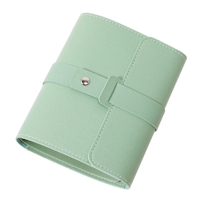 Elegant Solid Color Pu Leather Jewelry Packaging Bags