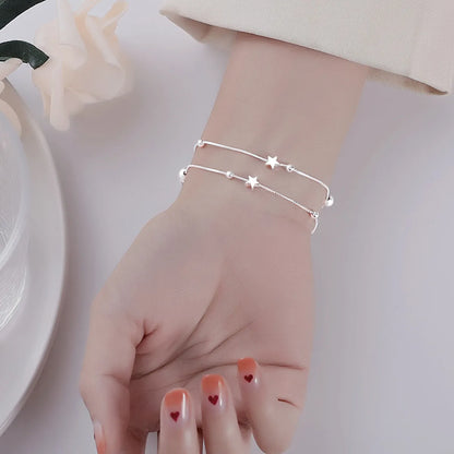 Elegant Star Copper Plating Bracelets