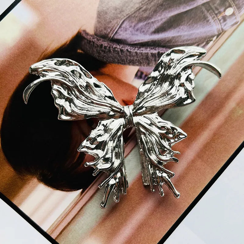 Elegant Streetwear Butterfly Alloy Plating Hair Clip