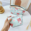 Elegant Streetwear Floral Polyester Square Makeup Bags