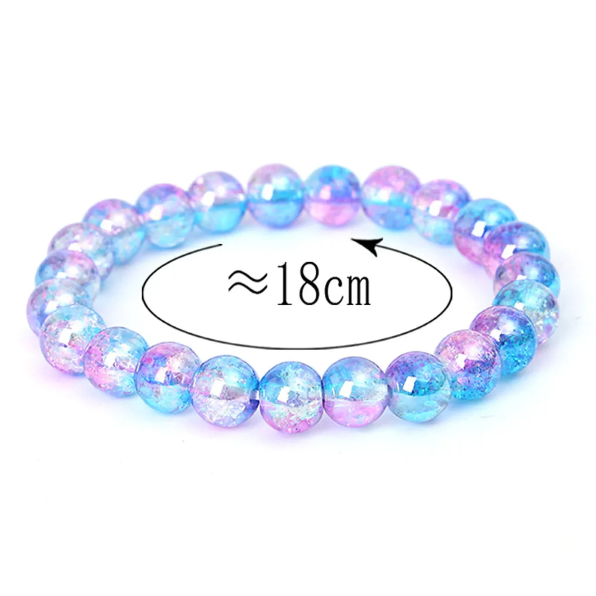 Elegant Streetwear Geometric Glass Glass Wholesale Bracelets