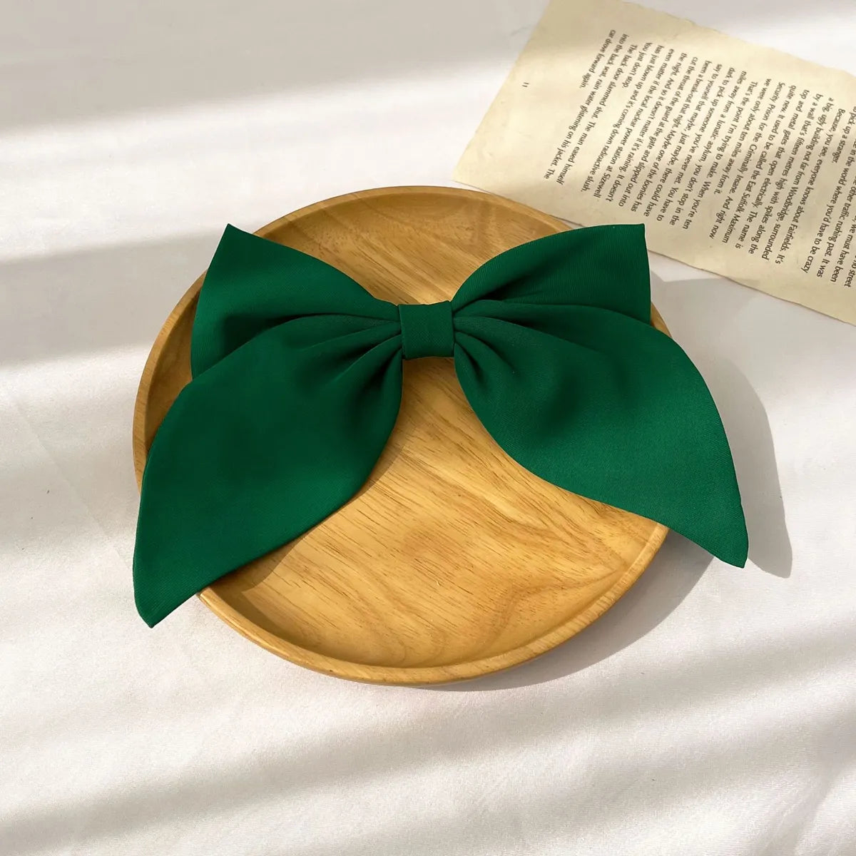 Elegant Sweet Bow Knot Cloth Hair Clip 1 Piece