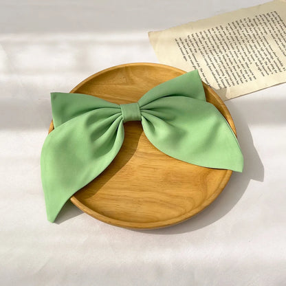 Elegant Sweet Bow Knot Cloth Hair Clip 1 Piece