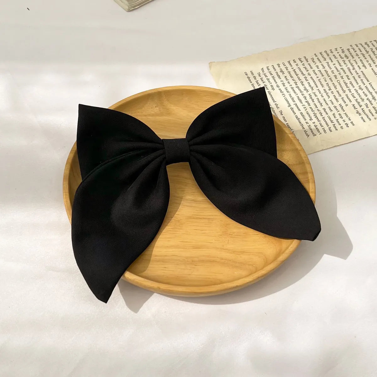 Elegant Sweet Bow Knot Cloth Hair Clip 1 Piece