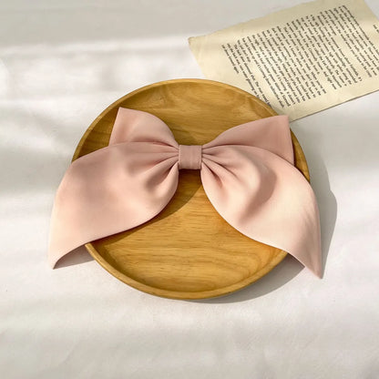 Elegant Sweet Bow Knot Cloth Hair Clip 1 Piece