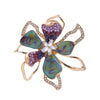 Elegant Sweet Cool Style Animal Flower Alloy Rhinestones Unisex Brooches