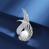 Elegant Wings Alloy Inlay Rhinestones Women'S Brooches