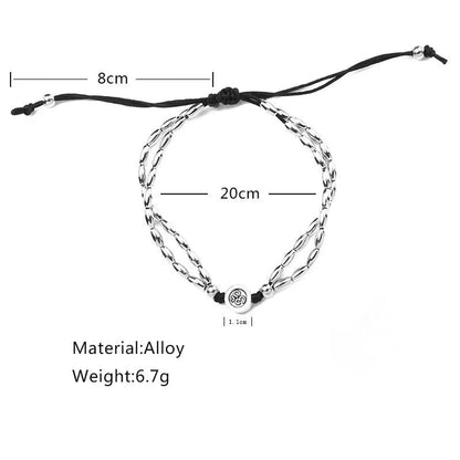 Ethnic Style Geometric No Inlaid Unisex Anklet