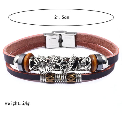 Ethnic Style Animal Men'S Bracelets