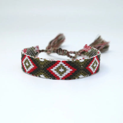 Ethnic Style Classic Style Geometric Polyester Wholesale Bracelets